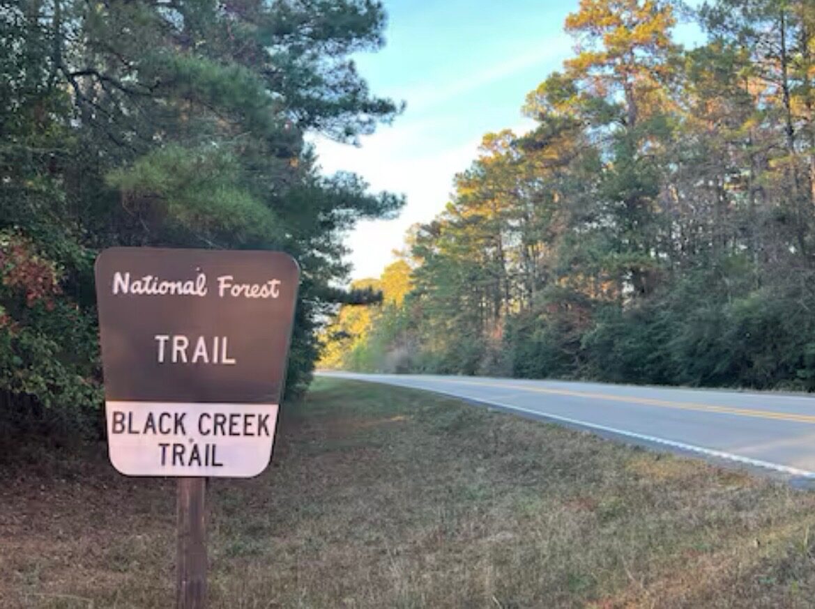 Black Creek Trail sign